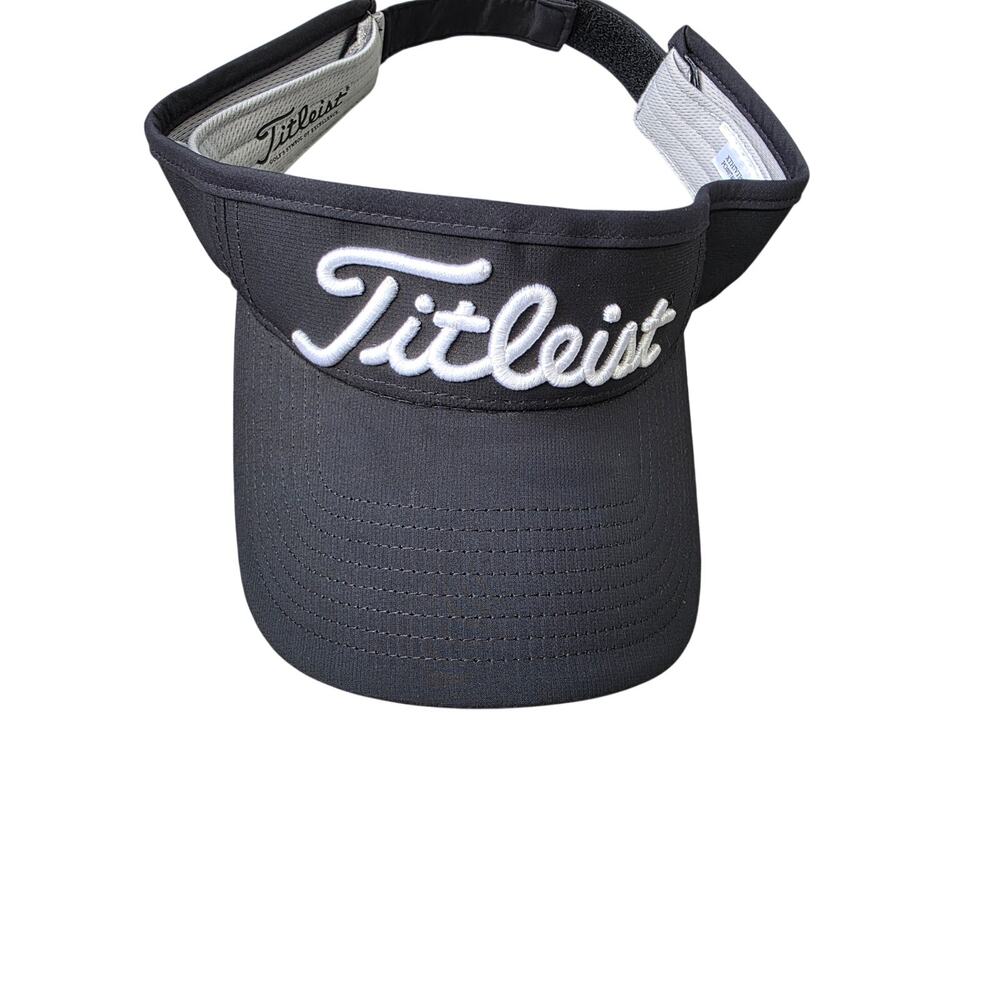 Titleist Tour Performance Golf Visor Black White Adjustable.Golf Core,